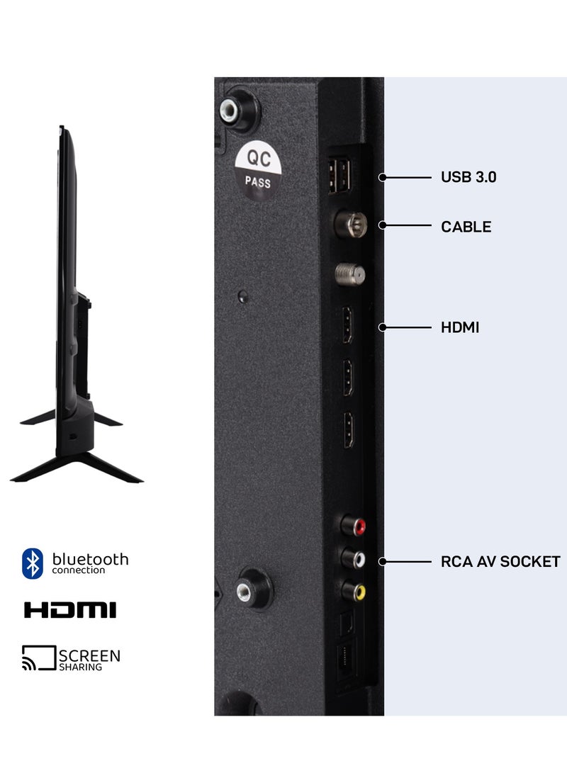 GEEPAS Geepas 50’’ 4K UHD Smart LED TV, VIDAA With Remote Control (english) , Wall Mount Bracket, 2 USB & 3 HDMI Port, Bluetooth, WIFI, Screen Sharing, 16.9 Aspect Ration, Wide Color Enhancer, Eco Efficiency  - Image 3