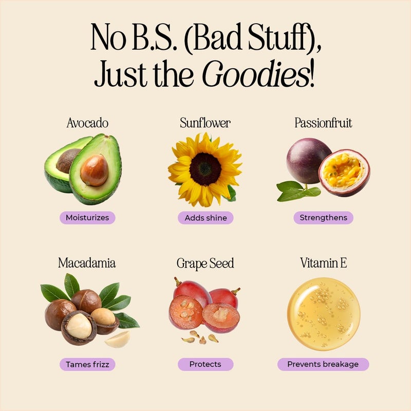 INH Emergency Revival Spray | Leave In Conditioner Spray | Hair Shine & Detangler Spray for Frizz Control & Dry, Damaged Hair | Smoothing & Volumizing Mist with a Gloss Finish | Travel Size, 4oz - Image 4