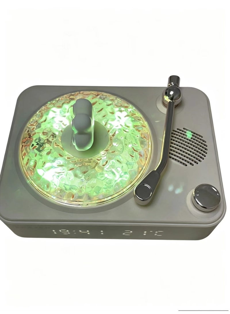 Erazer High-end Bluetooth speaker with aromatherapy, water ripple mood light, clock alarm, and sleep music. Perfect as a birthday gift, for friends or family, comes in a gift box. - Image 2