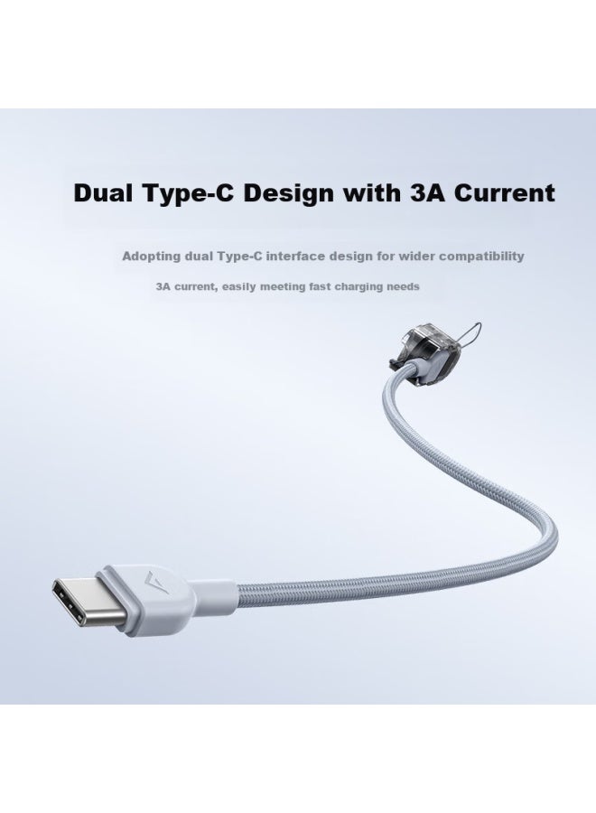 Nubia Red Devil Nubia Red Magic Apple 16/15 Charging Cable Dual Type-C Data Cable Pd60W Fast Charge Ctoc Carplay Universal Iphone 16 Pro Huawei P80 Phone Ipad Laptop - Image 2