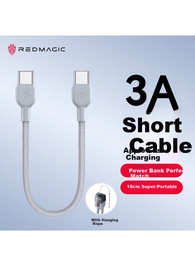 Nubia Red Devil Nubia Red Magic Apple 16/15 Charging Cable Dual Type-C Data Cable Pd60W Fast Charge Ctoc Carplay Universal Iphone 16 Pro Huawei P80 Phone Ipad Laptop - Image 1