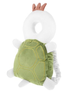 BLOOMING TIME Tortoise Baby Walking Protective Backpack - Soft Cotton Filling, Skin-Friendly, Head Safety for Learning to Walk  - Image 1