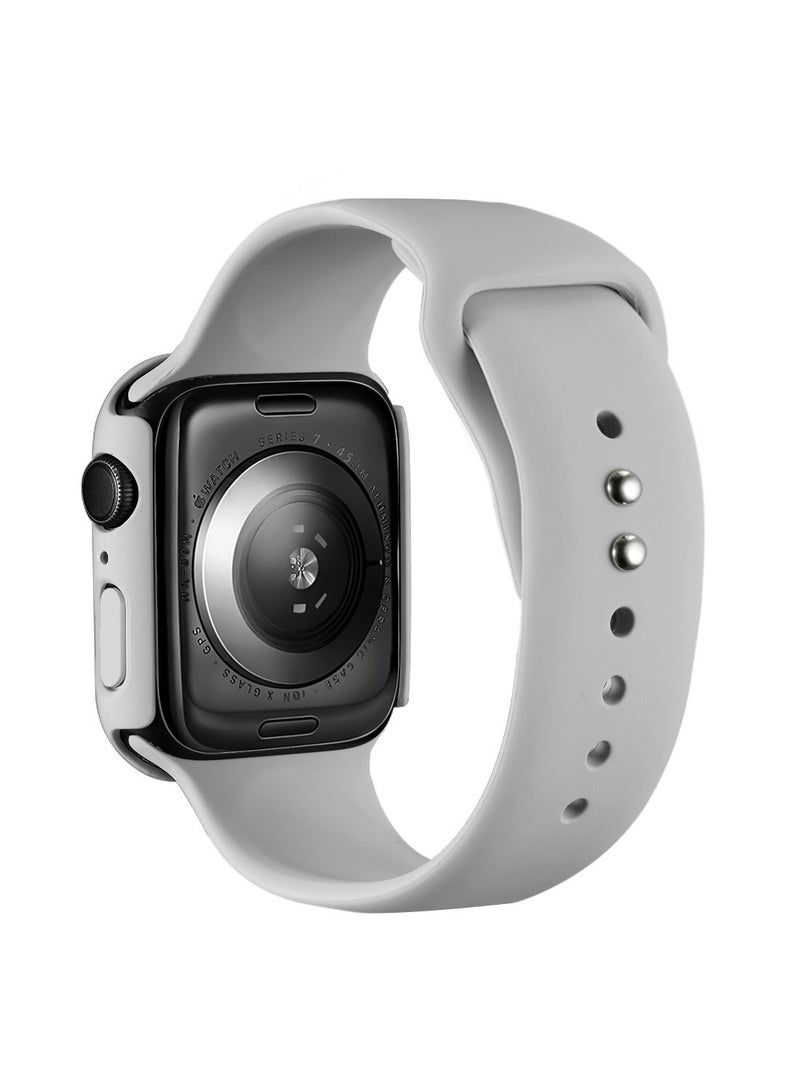 GULFLINK Silicone Watch Band 200mm Length for Apple iWatch 7 41mm - Image 1