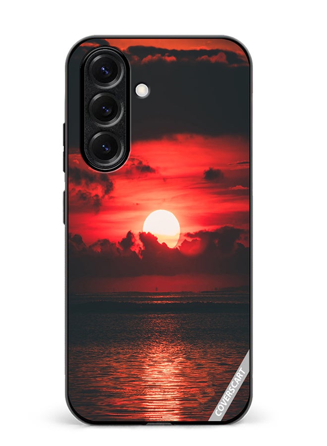 VR CREATIVE Protective Case Cover For Samsung Galaxy S25 Plus Loving Sun Design Multicolour