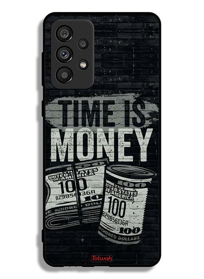 Tolwak Samsung Galaxy A73 5G Protective Case Cover Time Is Money - Image 1