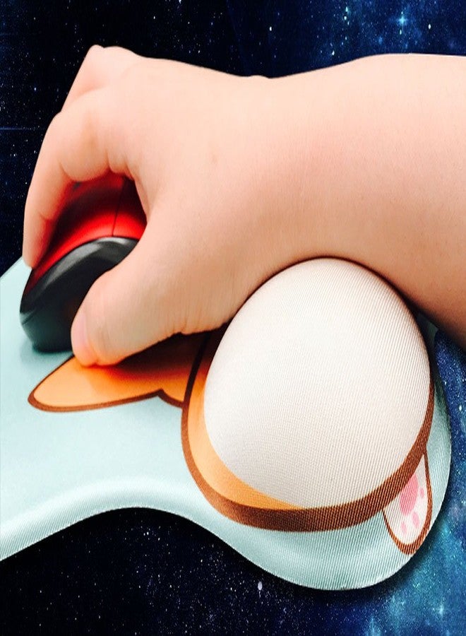 123Arts 3D Corgi Butt Shape Silicone Mouse Pad Mouse Mat - Image 5