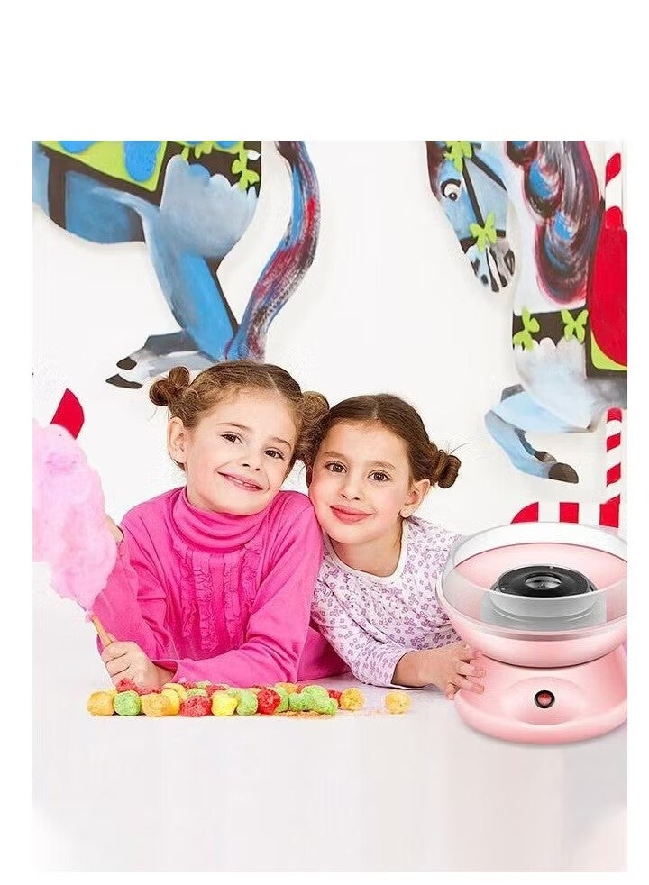 AGREON Cotton Candy Machine,Portable Cotton Candy Maker,DIY Marshmallow Machine With Large Splash-Proof Plate For Home Birthday Family Party Cinema - Image 4