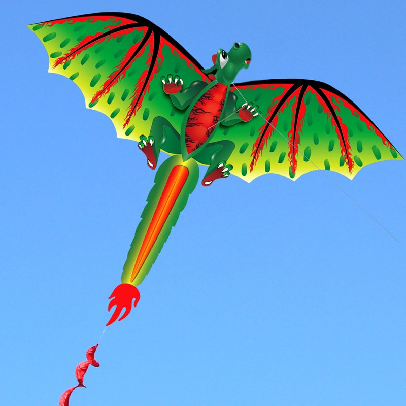 Stereoscopic Huge Kite for Kids and Adults Easy to Fly Kite 100m Single Line String for Beach Park Family Trip Outdoor Games - Image 4