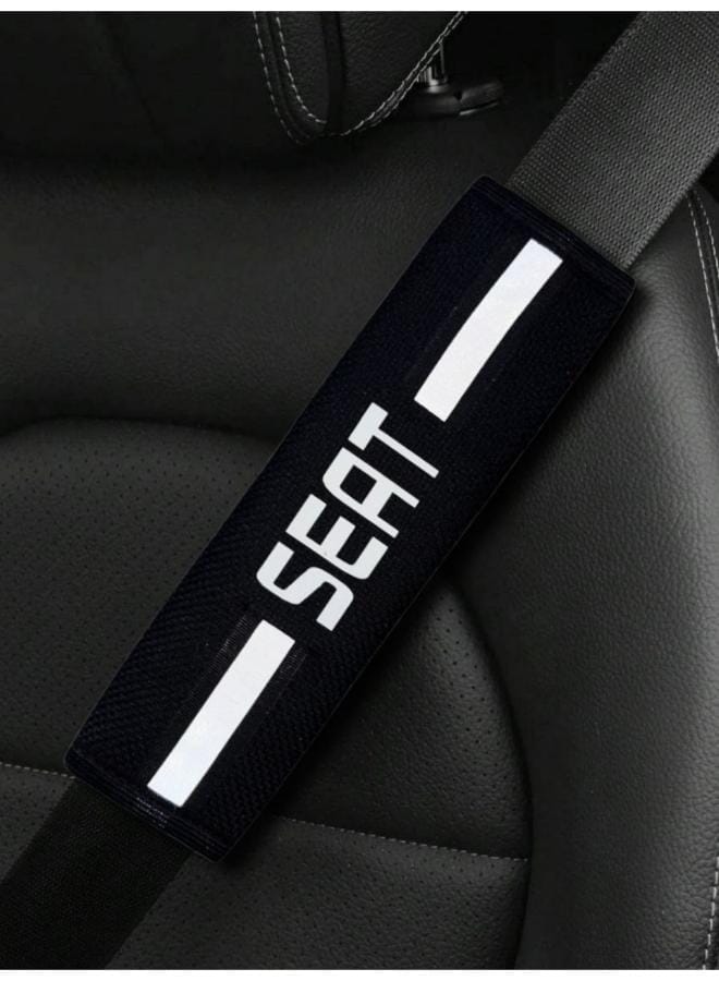 Radar reflectoTwo-piece seat belt protector, seat belt protection, suitable for cars,SEAT - Image 2