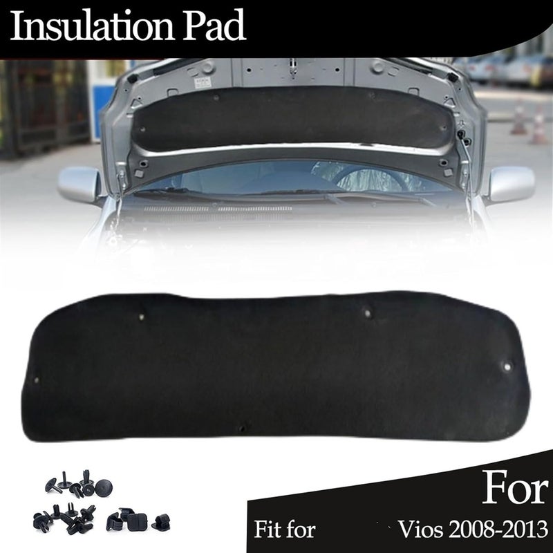Wivplex Engine Hood Insulation Pad for Toyota Vios 2008-2013 - Image 3
