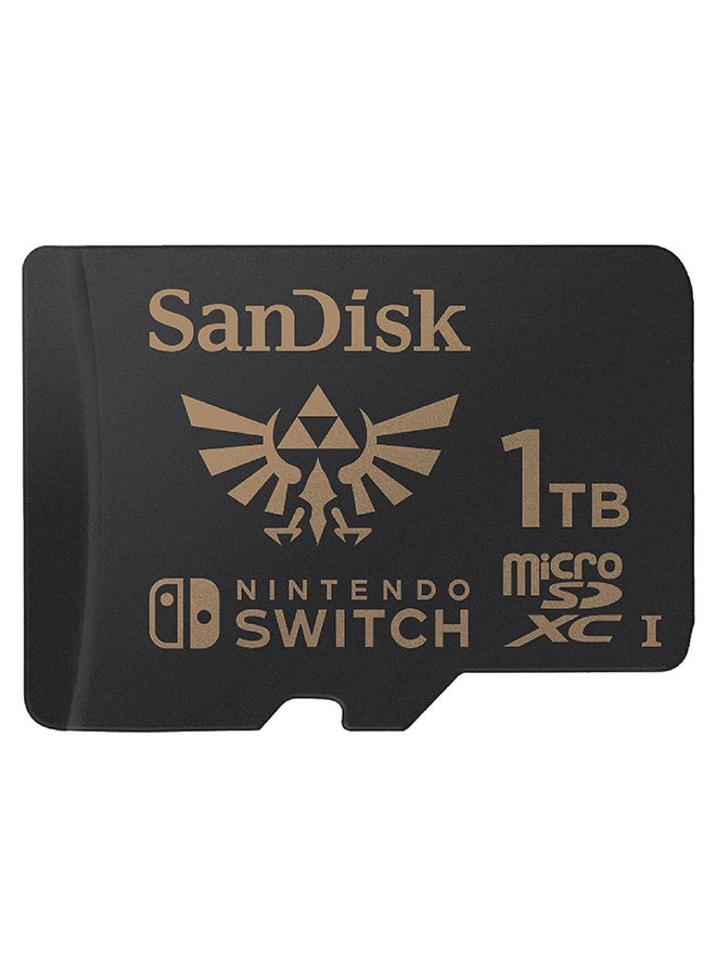 1TB microSDXC-Card Licensed for Nintendo-Switch UHS-I Read speeds up to 100MB/s and write speeds up to 90MB/s SDSQXAO-1T00-GN6ZN 1 TB