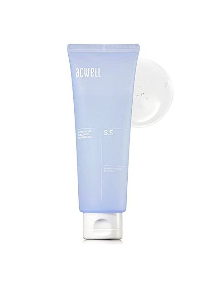 ACWELL Ph Balancing Bubblefree Hydrating Facial Cleansing Gel 5.4 Fl.Oz. For Sensitive Skin Hyaluronic Acid And Licorice Extracts Nonfoaming Cleanser For Skin Moisturization - Image 1