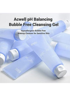 ACWELL Ph Balancing Bubblefree Hydrating Facial Cleansing Gel 5.4 Fl.Oz. For Sensitive Skin Hyaluronic Acid And Licorice Extracts Nonfoaming Cleanser For Skin Moisturization  - Image 3