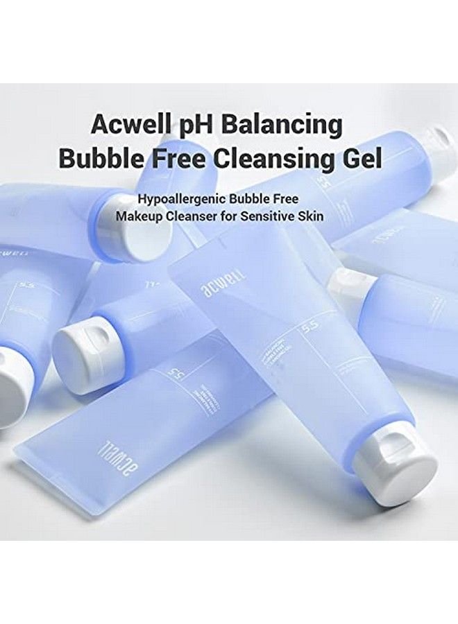 ACWELL Ph Balancing Bubblefree Hydrating Facial Cleansing Gel 5.4 Fl.Oz. For Sensitive Skin Hyaluronic Acid And Licorice Extracts Nonfoaming Cleanser For Skin Moisturization - Image 3