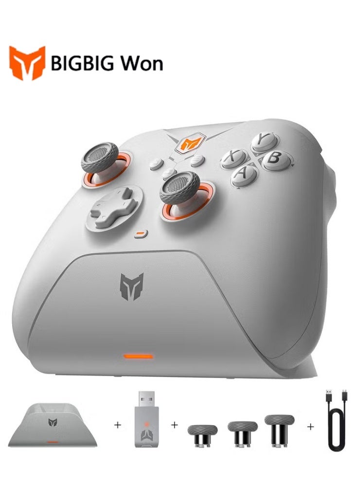 BIGBIG WON Wireless Gaming Gamepad Controllers for Switch,PC,Android,iOS with Hall Effect Trigger Function Somatosensory - Image 1