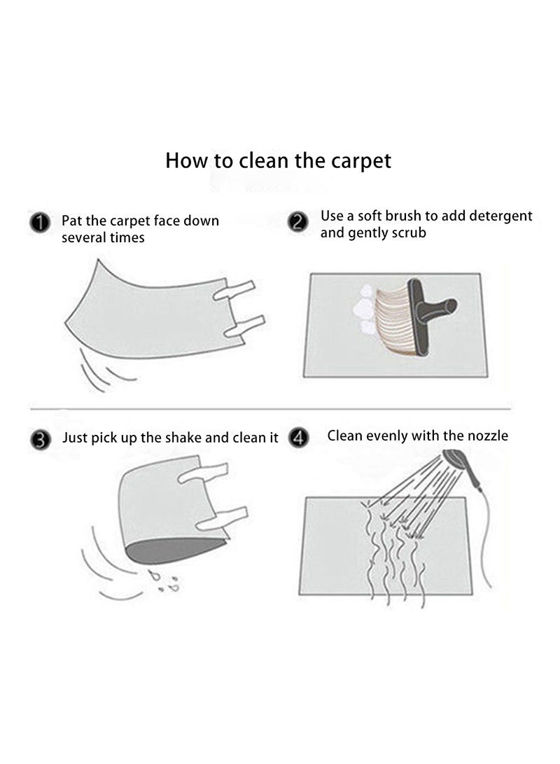 Sharpdo Modern Style Area Rug Non-Slip Super Soft Touch Living Room Bedroom Kitchen Decoration Of Carpet Floor Rug Rectangular 160x230cm - Image 3