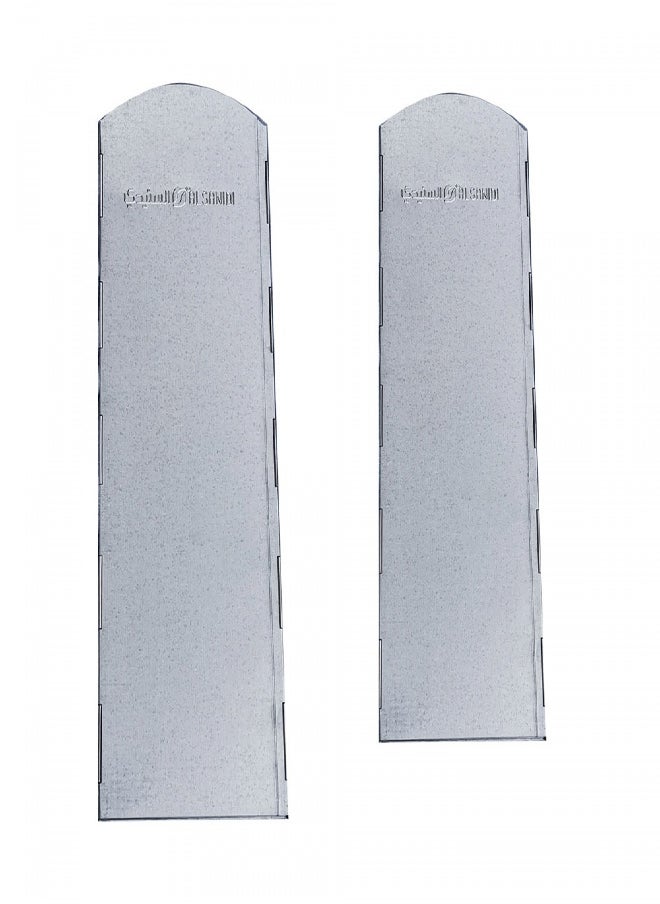 AL SANIDI ALSANIDI, Air resistant wind screen, Stove fire wind screen, Multicolored , Size 50 Cm 8 Slide  - Image 1