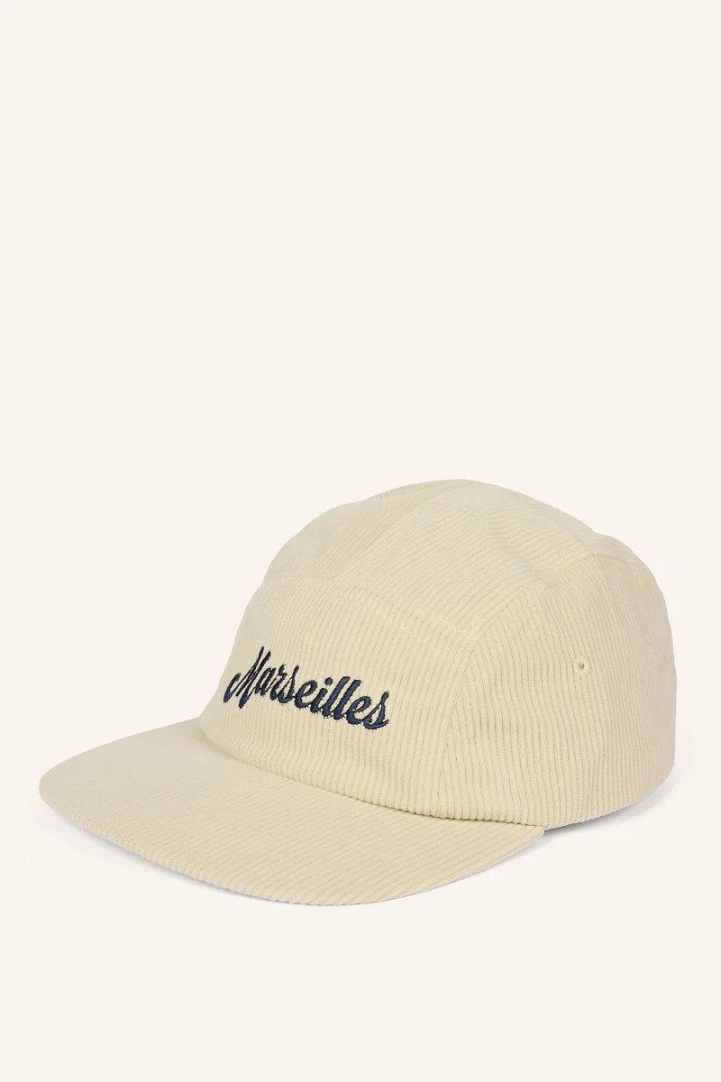 ديفاكتو Man Corduroy Letter Printed Cap