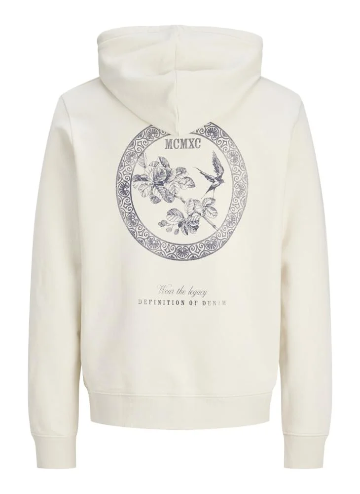 JACK & JONES Logo Pullover Hoodie