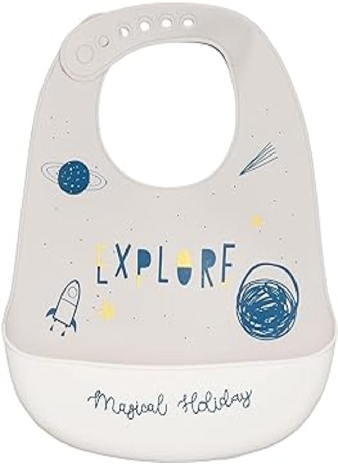 Mix and Max - Mix and max baby bib silicone - Image 1