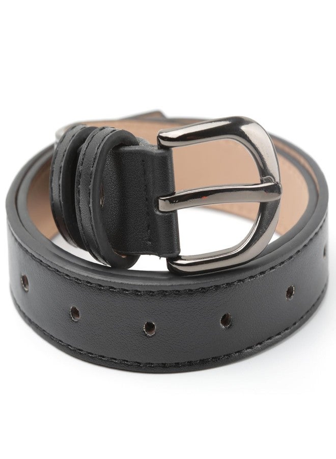 Wojgzon Belts for Girls Boys, Kids Belt, Girls Boys Belt, Skinny Belt, PU Leather Belts for Casual School Uniform Dress - Image 4