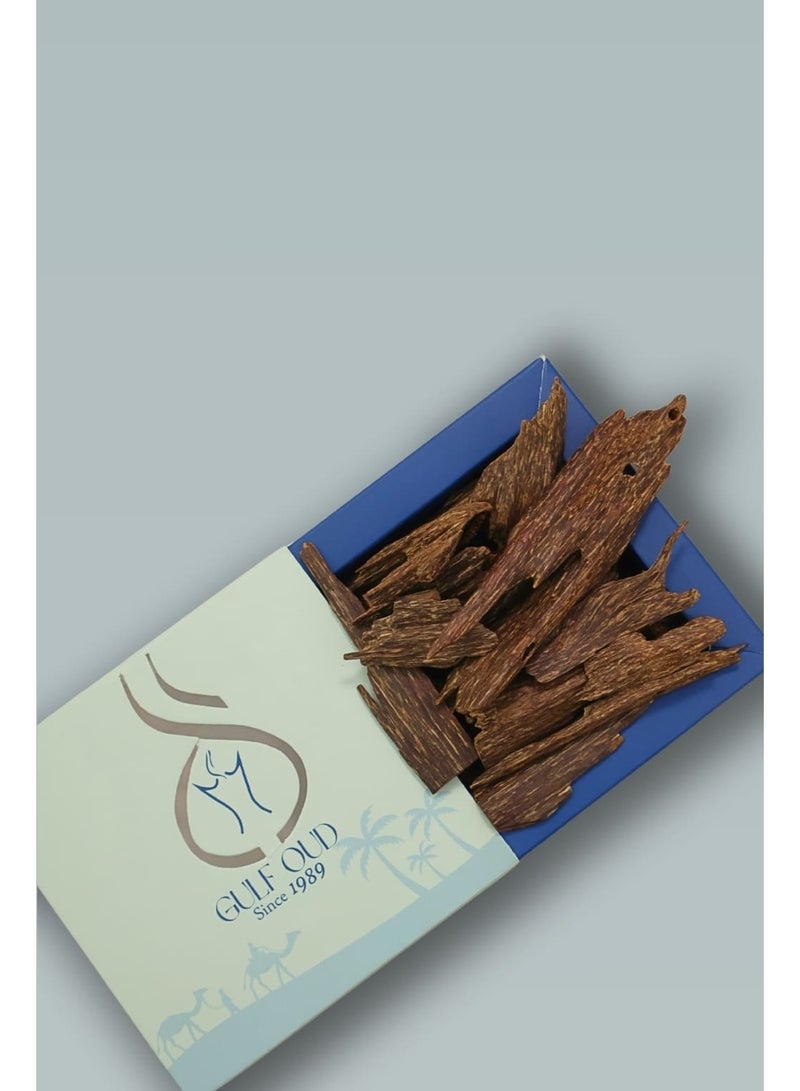 Gulf Oud Natural Malaysian Oud Double Super – 100% Pure Burning Oud - Image 1