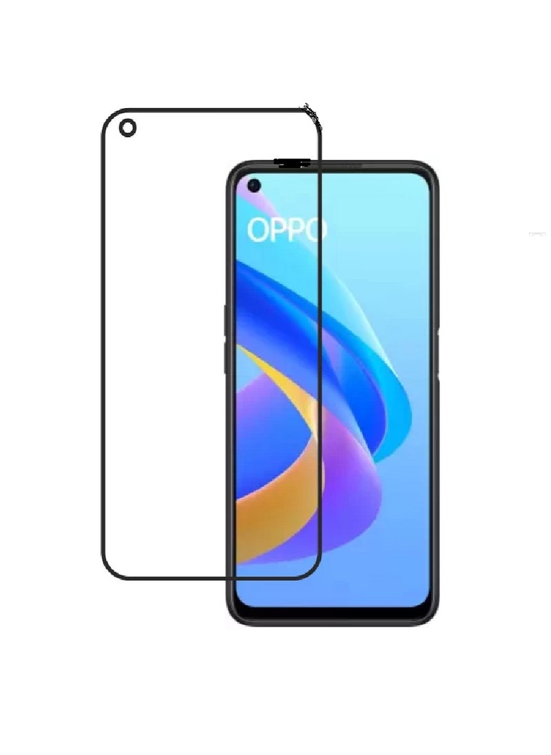 Super Tempered Glass Screen Protector 5D Designed For Oppo A36 Full Glue Edge to Edge Full Screen Coverage And Bubble Free - Image 1