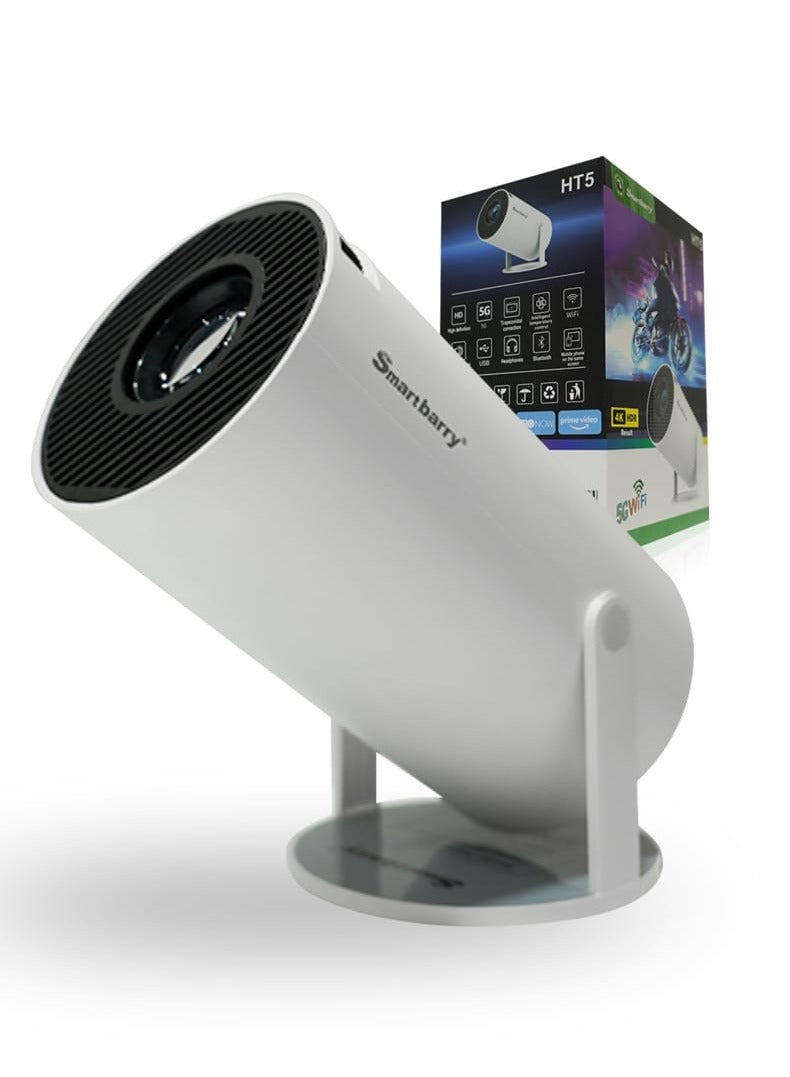 Smart Berry HT5 Smartberry WiFi Projector – High-Definition Display, Wireless Connectivity, and Multi-Platform Streaming Compatibility - Image 2