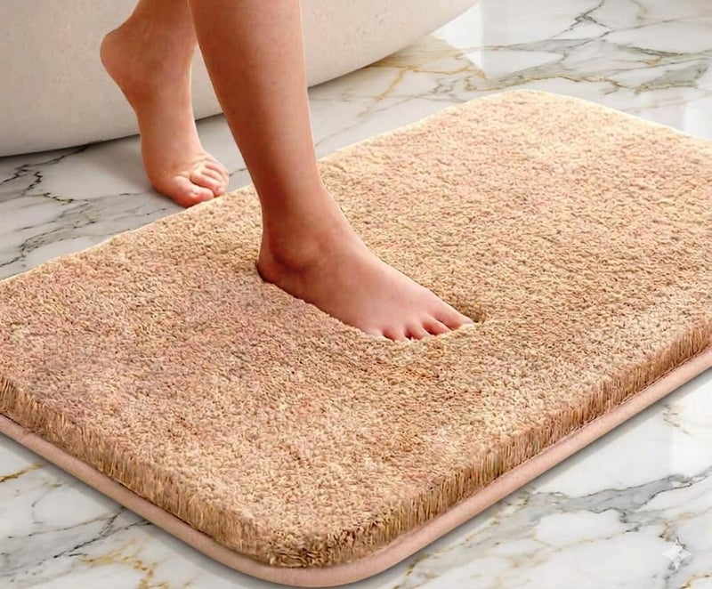 MAXOSHINE Microfiber Bathroom Mat Anti Skid-Highly Absorbent Super Soft Door Mats for Home Kitchen Living Room-2000 GSM Floor Mat - Image 1