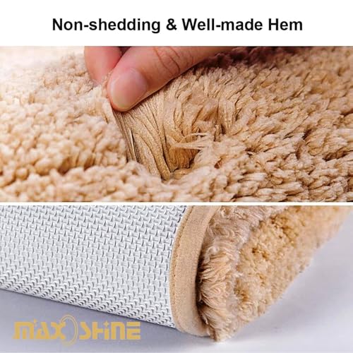 MAXOSHINE Microfiber Bathroom Mat Anti Skid-Highly Absorbent Super Soft Door Mats for Home Kitchen Living Room-2000 GSM Floor Mat - Image 2