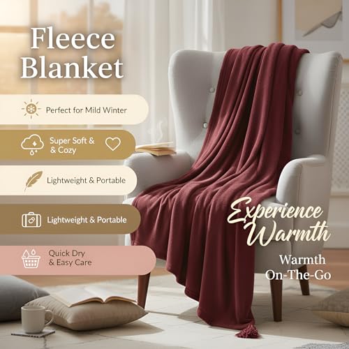 STARNSTYLE 300 TC All Season Solid/Plain Lightweight Polar Fleece Single Bed Blanket (152 x 230 cm) Brown Blanket SingleIV18 - Image 5