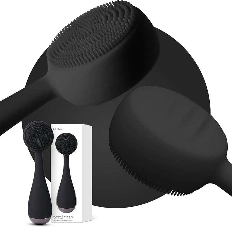 PMD Clean - Smart Facial Cleansing Device with Silicone Brush & Anti-Aging Massager - Waterproof - SonicGlow Vibration Technology - Clear Pores and Blackheads - Lift, Firm, and Tone Skin - Image 1