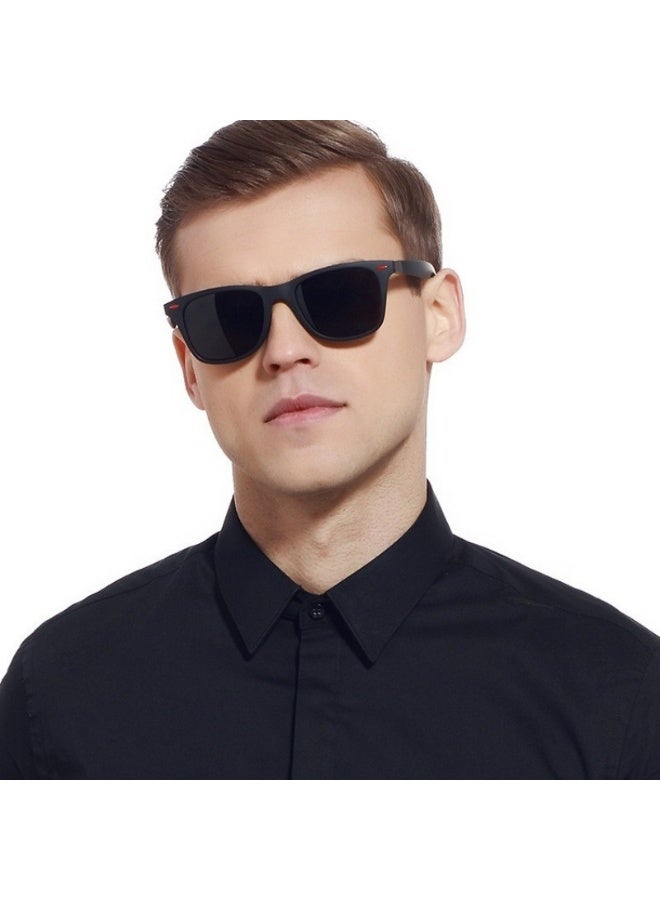 Men's and women's retro sports fashion anti-ultraviolet sunglasses goggles sunglasses - Image 4