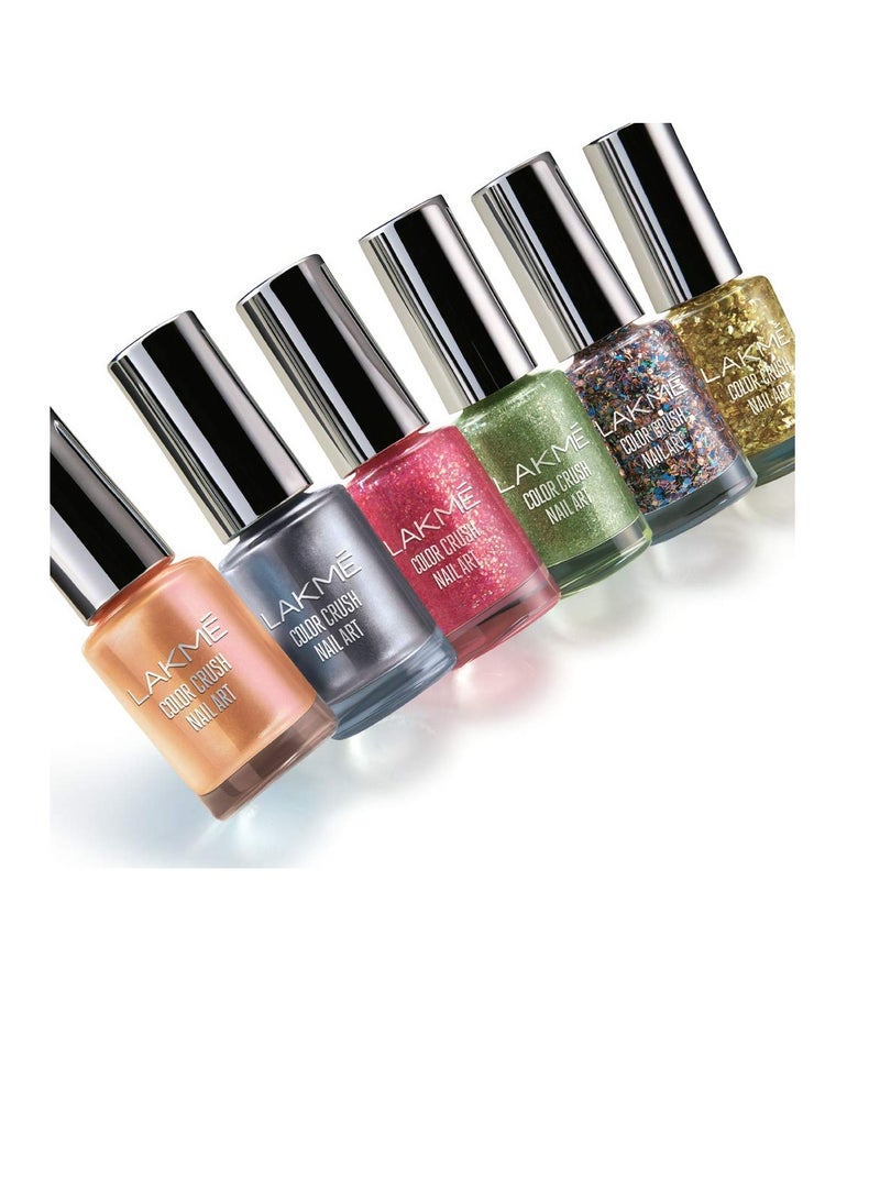 لاكمي طلاء أظافر كولور كراش من لاكمي C2، 6 مل - Image 4