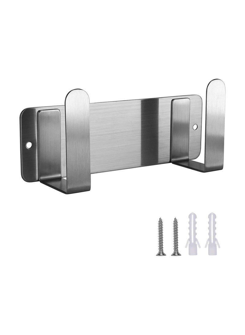 Y&D SYOSI Pot Lid Holder, Stainless Steel Wall Mounted Rack, Kitchen Cabinet Cutting Board Organizer, Practical Drain Rack with Screws - Image 1