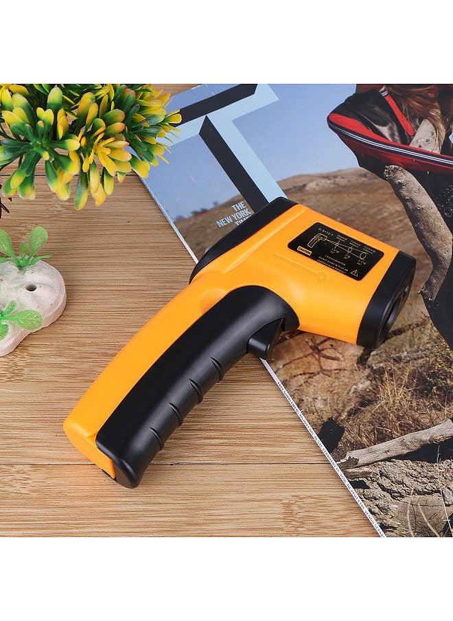 Generic - Digital Infrared Thermometer Laser Industrial Temperature Gun Non-Contact with Backlight -50-400°C(NOT for Humans) Battery not Included - Image 1