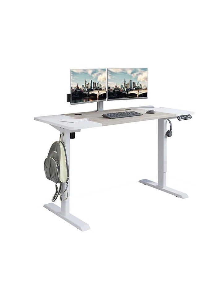 Cool Baby Electric Standing Desk Standing Desk Workstation Height Adjustable Electric Standing Desk 55 x 24 Inch Ergonomic Panel Desk - Image 2