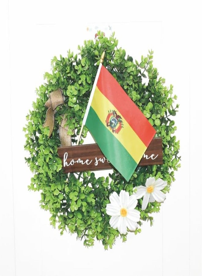 Ckexin 25Pack Small Bolivia Flag Handheld Mini Bolivian Flags on Stick 5x8 Inch - Image 5