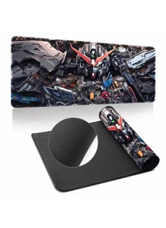 Gundam Mouse Pad Oversized Machine Warfare Boys Science And Technology Sense Computer Keyboard Pad Learning Games Dormitory Non-Slip Table Pad-Color:500*1000*3mm-Pattern:Up To ① Section 9