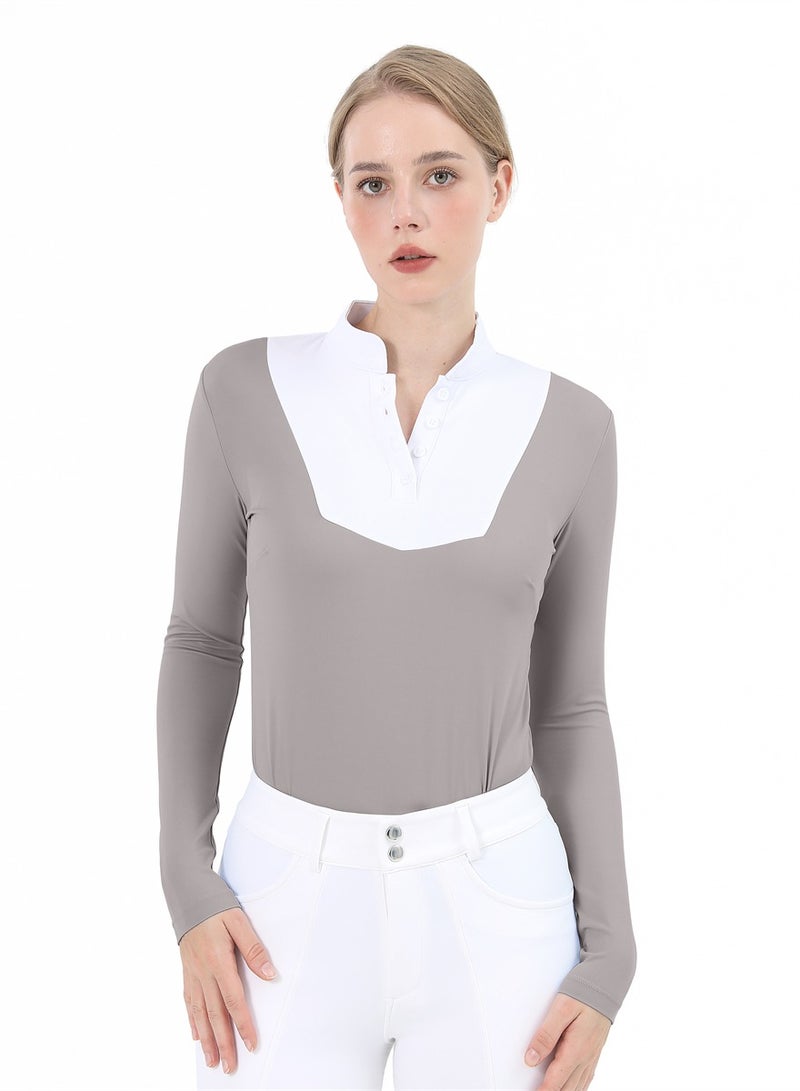 general Equestrian Shirts Longsleeve Riding Top Women - Image 1