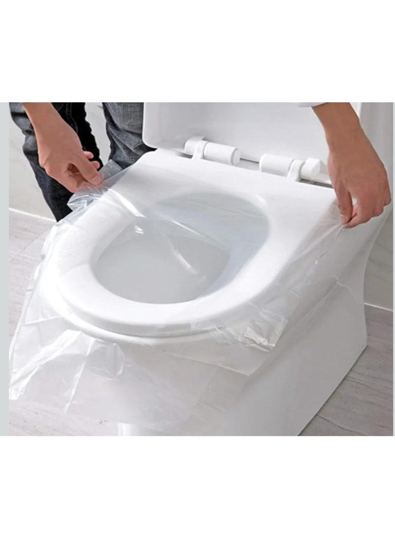 50 pieces of disposable travel toilet seat waterproof, portable WC seat cushion for travel and daily use, independent packaging - Image 2