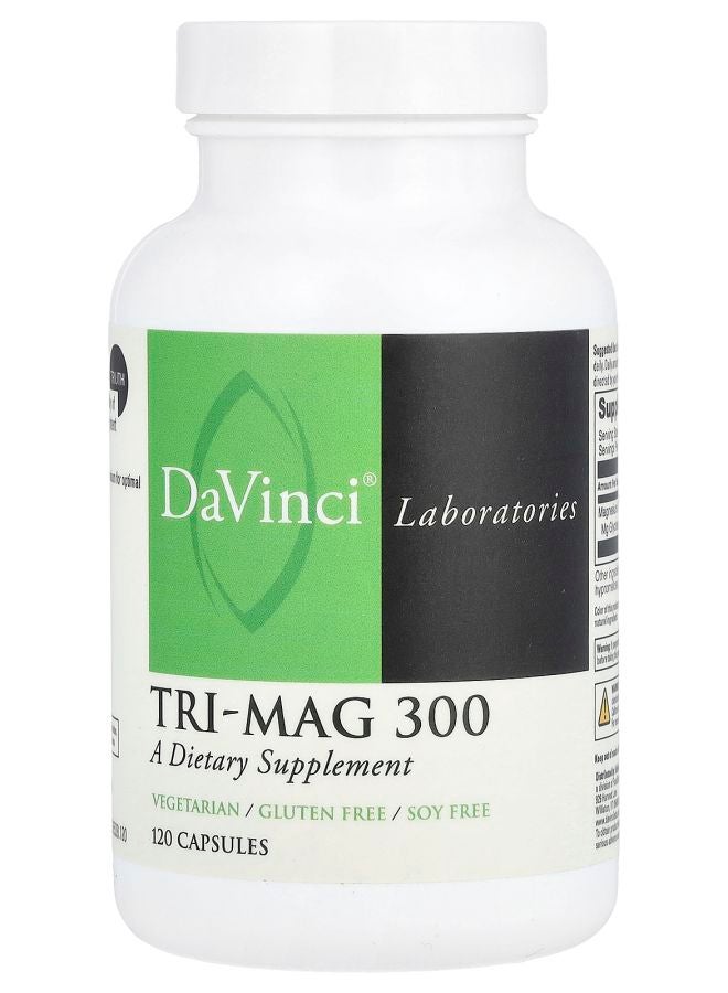 DaVinci Laboratories of Vermont Tri-Mag 300 120 Capsules