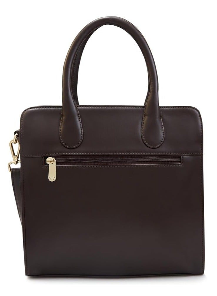 CAPRESE-ZETA TOTE MEDIUM CHOCOLATE - Image 3