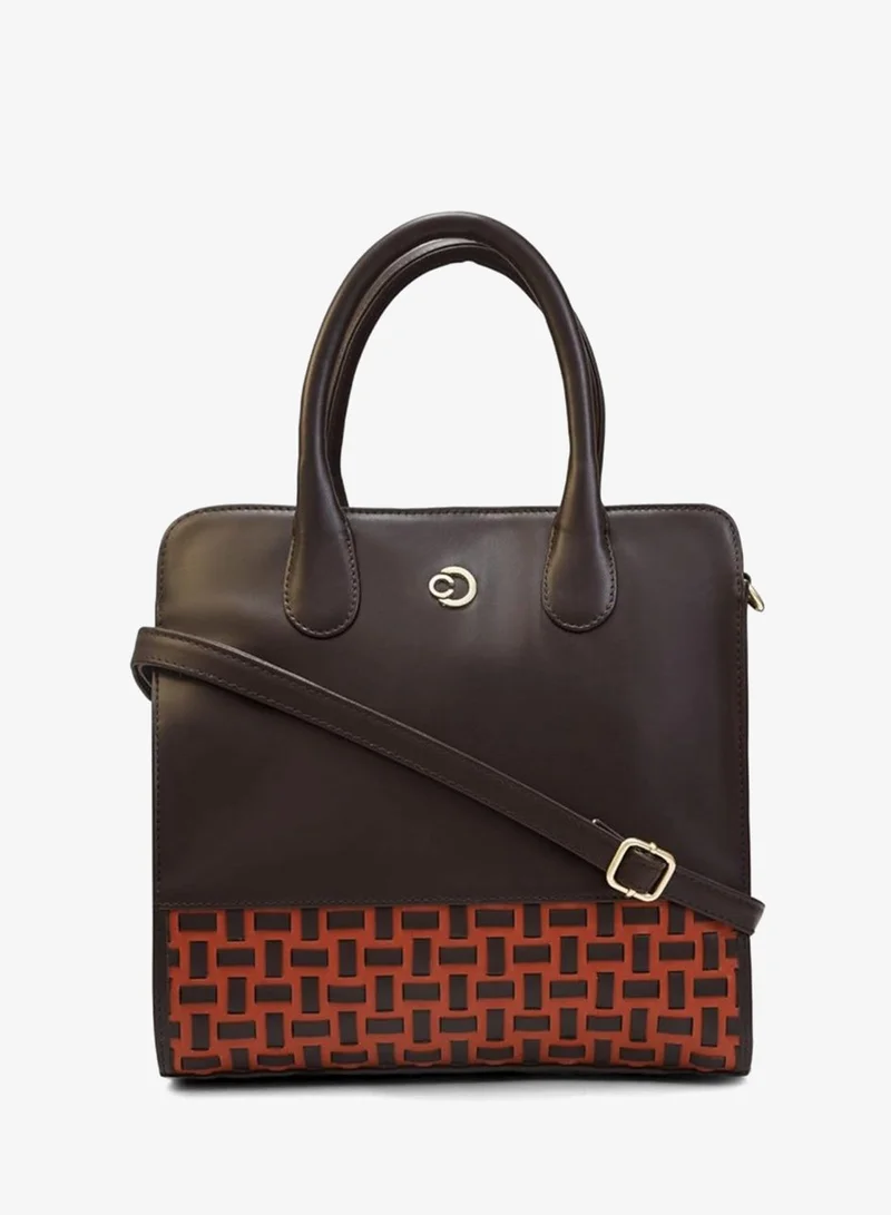 CAPRESE CHOCOLATE CAPRESE-ZETA TOTE MEDIUM CHOCOLATE for Women | Best Price UAE