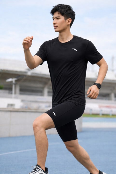 بنطلون تراين قصير أزرق