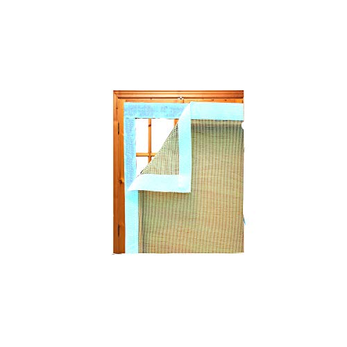 Mesh Masters Mosquito net for Window 1 Year Guarantee 3feet/4feet(90cm/120cm) 35inch/47inches(Ivory Color) with Stitching - Image 1