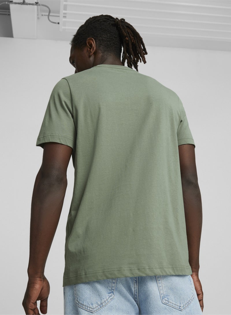 PUMA Mercedes-AMG PETRONAS Motorsport Mens Green T-shirt - Image 5