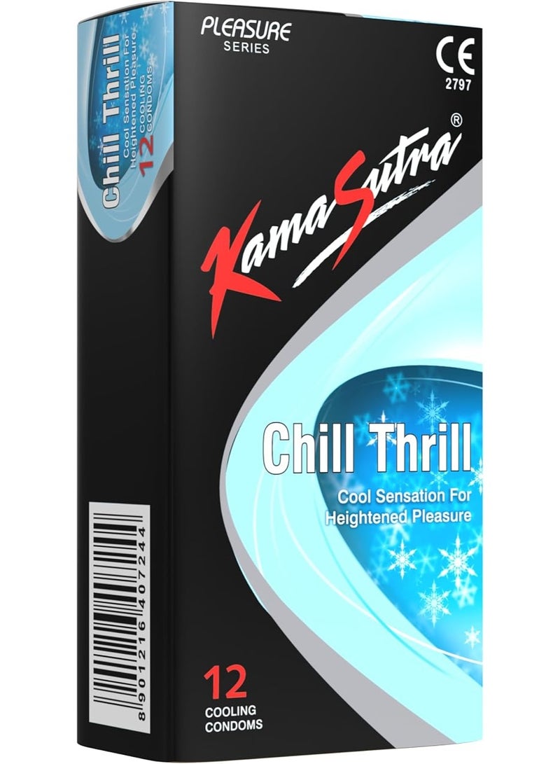 Kamasutra KAMA SUTRA Condom Chill Thrill 12'S - Image 1
