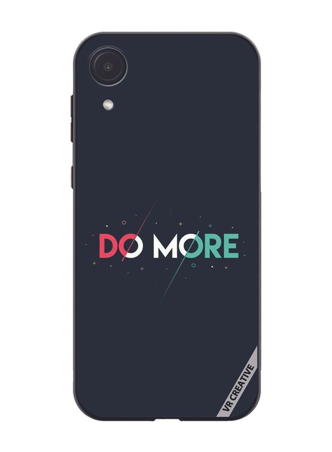 VR CREATIVE Protective Case Cover For Samsung Galaxy A03 Core Do More Design Multicolour - Image 1