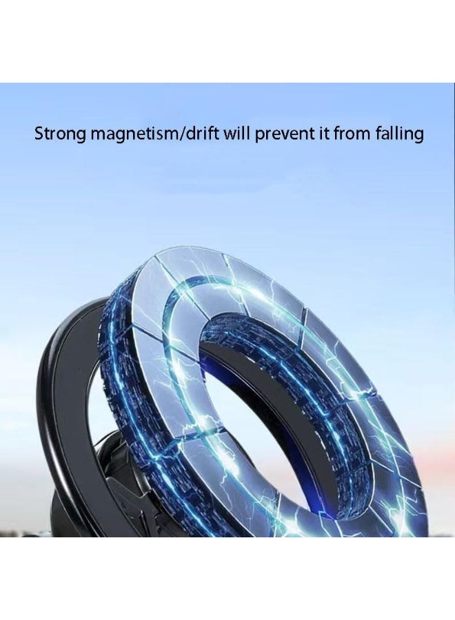 Vacuum Suction Cup Car Phone Holder 360 Degree Adjustable Foldable Magnetic Dashboard Windshield Mount For Seat Leon St 3 III 5F iPhone Samsung - Image 3